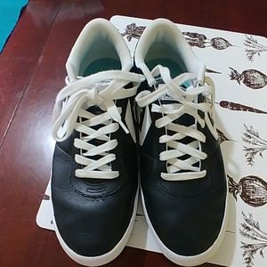 Converse, black and white, size 12